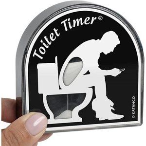 Toilet Timer (Classic), Funny Gift for Men, Husband, Dad, Fathers Day, Birthday